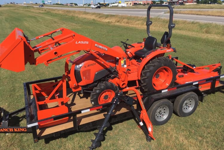 Rancher Package- Kubota L4802F w/47hp Kubota Diesel Engine, Standard Shift Transmission, 2WD- $410 Per Month “Independance Day Sale”
