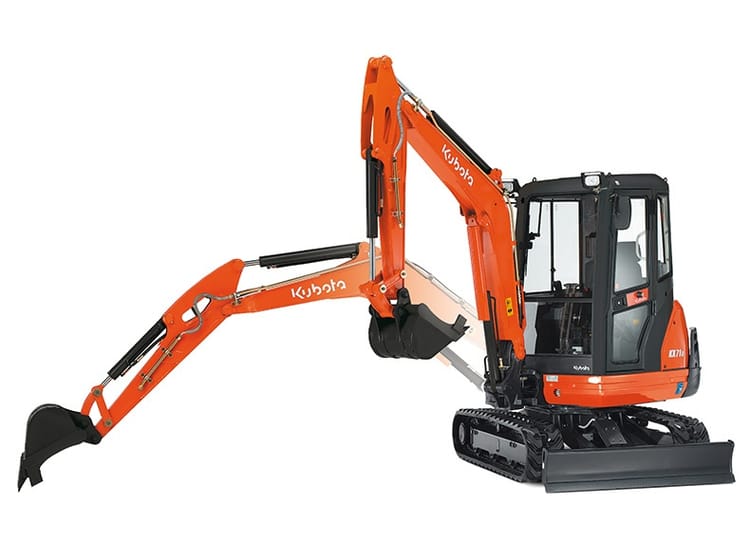 KX-71 Mini Excavator – KX713S4R1