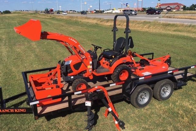 Weekender Package- Kubota BX1880 w/18hp Kubota Diesel Engine, HST Hydrostatic Transmission, 4W- $212 Per Month “End of Year Sale”
