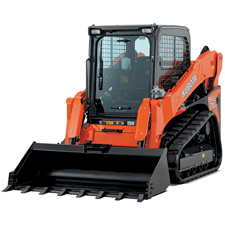 Kubota SVL-75 Skidloader, Track, Enclosed Cab