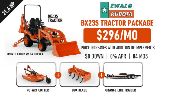 Tractor Packages