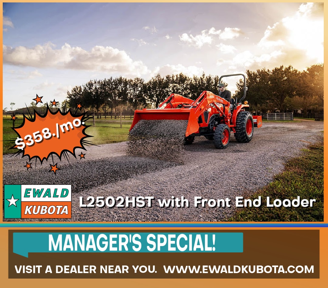 L2502HST Manager's Special - Ewald Kubota